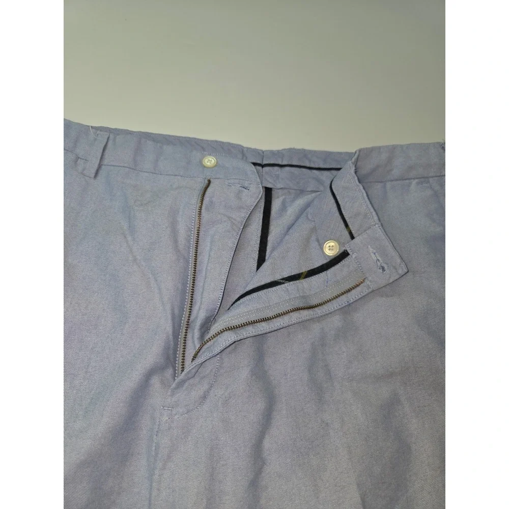 Polo Ralph Lauren Mens 42T Light Blue Oxford Cotton Classic Fit Chino Shorts 10